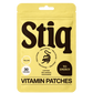 Parches de vitaminas para la energía Stiq Patches Energy, 30 parches por envase.