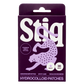 Parches para granos Stiq Patches con tecnología hidrocoloide y forma de estrella violeta, 30 parches por envase  (violet)